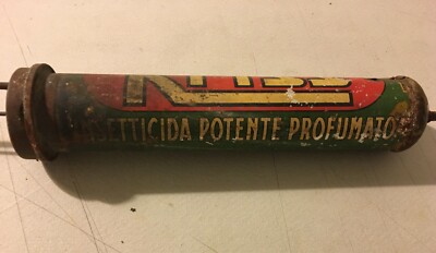 Igiene: Insetticida Kriss, Vaporizzatore In Latta Pubblicitaria