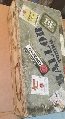 Distilleria Liquori Ballor Torino: Vecchia Scatola Pubblicitaria Electa