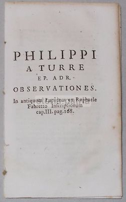 Friuli, Veneto, Filologia, Epigrafia, Filippo Della Torre, Fabretto, Antica Edizione, '700