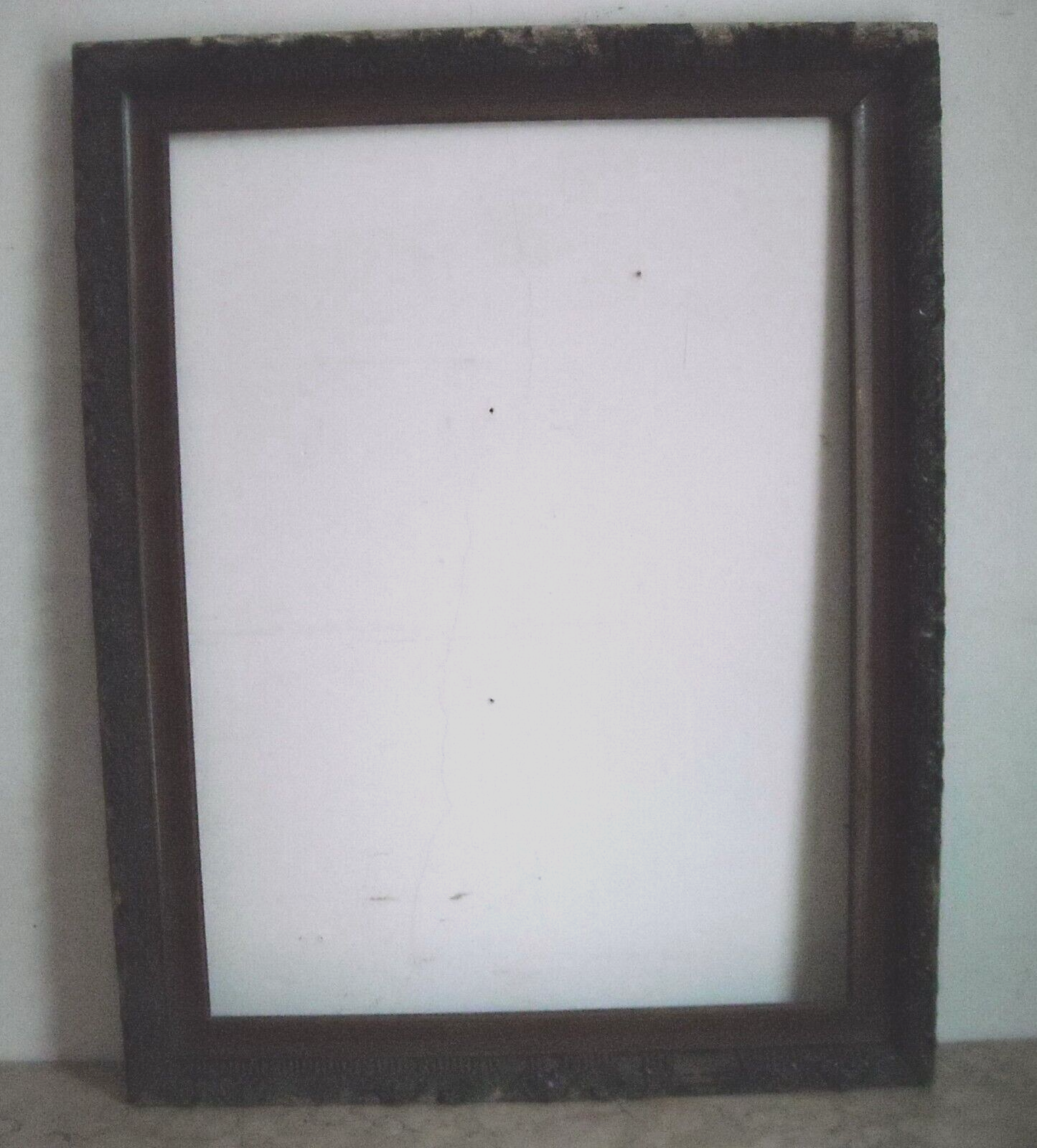 Antica Cornice Liberty In Legno Con Decorazione A Pastiglia