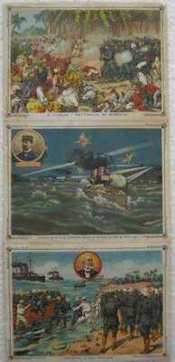 Militaria, Africa, Turchia, Marina: Battaglie, Colonie, Vedute A Colori E Stampe d'Epoca