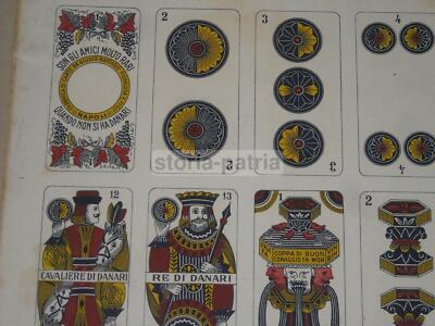 Carte Da Gioco Napoletane: Foglio Intero Raffaele Pignalosa