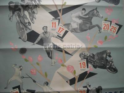 Napoli: Turismo E Sport, Primavera Napoletana   Ciclismo, Ippica, Scherma, Lotta, Auto, 1955