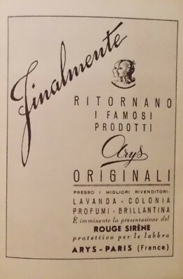 Stampa Pubblicitaria 1948 Vino Salento Ruffino, Pontassieve, Toscana