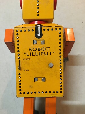 Robot Giocattolo Lilliput A Corda