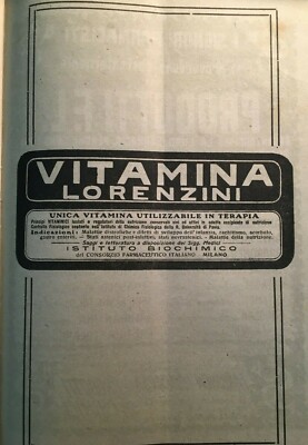 Chimica Sanitaria, Medicina E Farmaceutica: Milano, Fabbrica Lombarda E Lorenzini