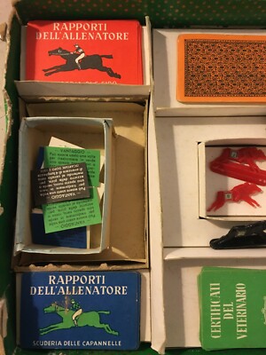 Gioco Da Collezione Totopoli (Monopoly): Equitazione E Corse Di Cavalli