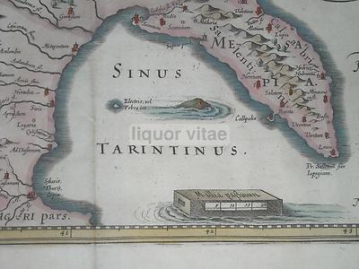 Puglia, Salento E Lucania: Mappa Di Cluverio E Geilkerck