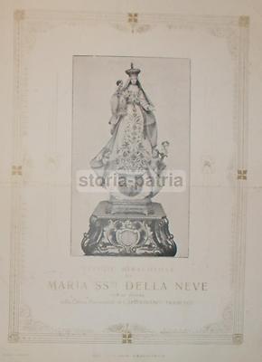 Campania, Salerno, Capitignano, Tramonti: Antica Litografia Devozionale, Apicella