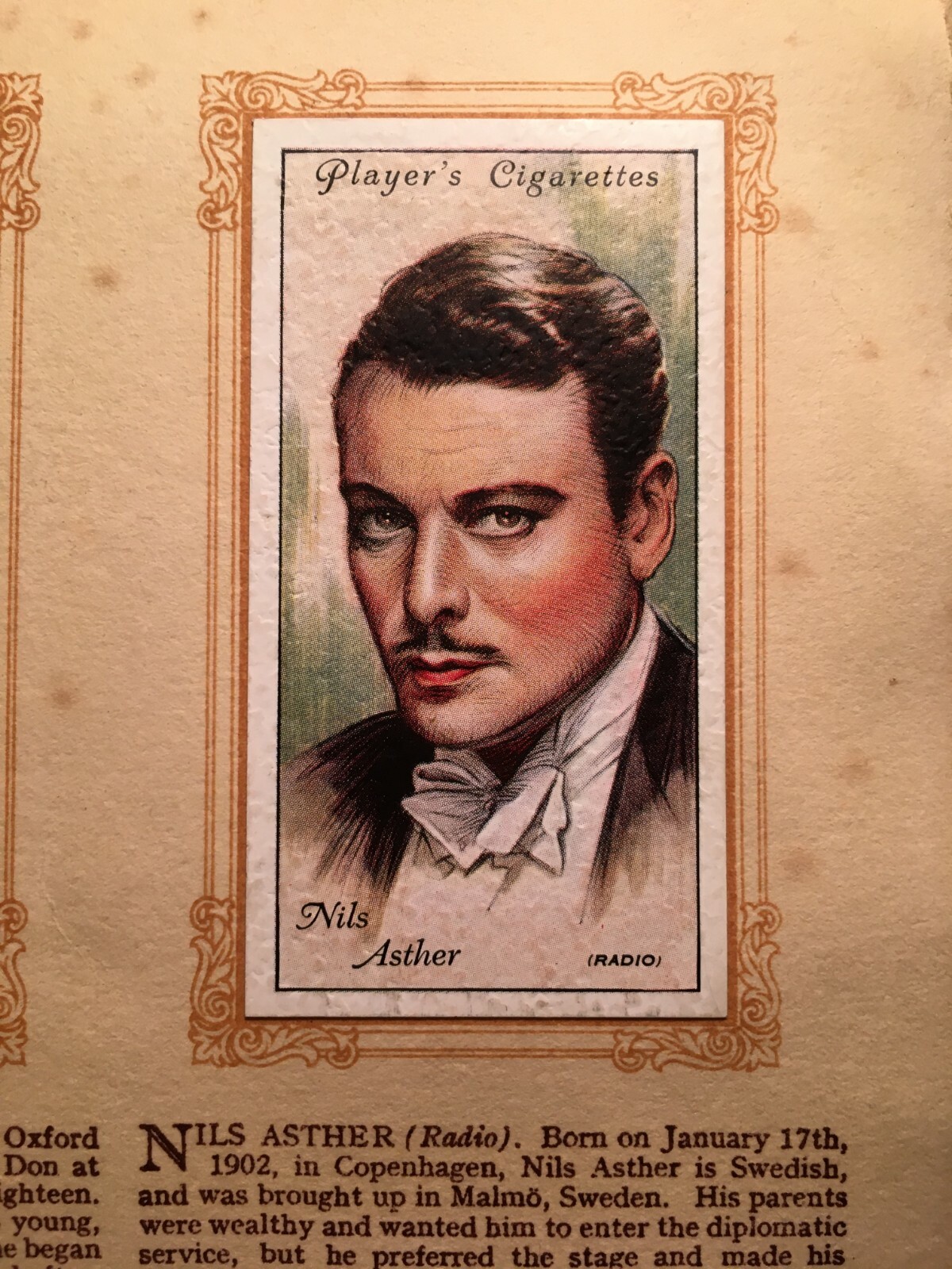 Cinema, Attori, Attrici, Film, Figurine Pubblicitarie, Raro Album, John Player'S, 1930 Circa