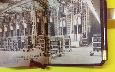 Fiat: Agendina Pubblicitaria In Pelle Nazareno Gabrielli, 1957