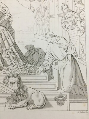 Lo Sposalizio Di Santa Caterina Con I Santi E Il Doge Francesco Donato (da Tintoretto)