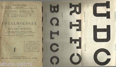 Medicina, Oculistica, Oftalmologia: Patologie Dell'Occhio, Occhiali, Moretti, Varese