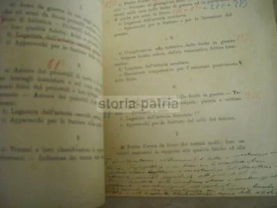 Medicine: Military Health School, Florence. Final Examination Topics, 1902
