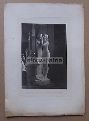 Arte, Scultura, Mitologia: Venere. Illustrazione Di Jouffroy, Museo Del Lussemburgo