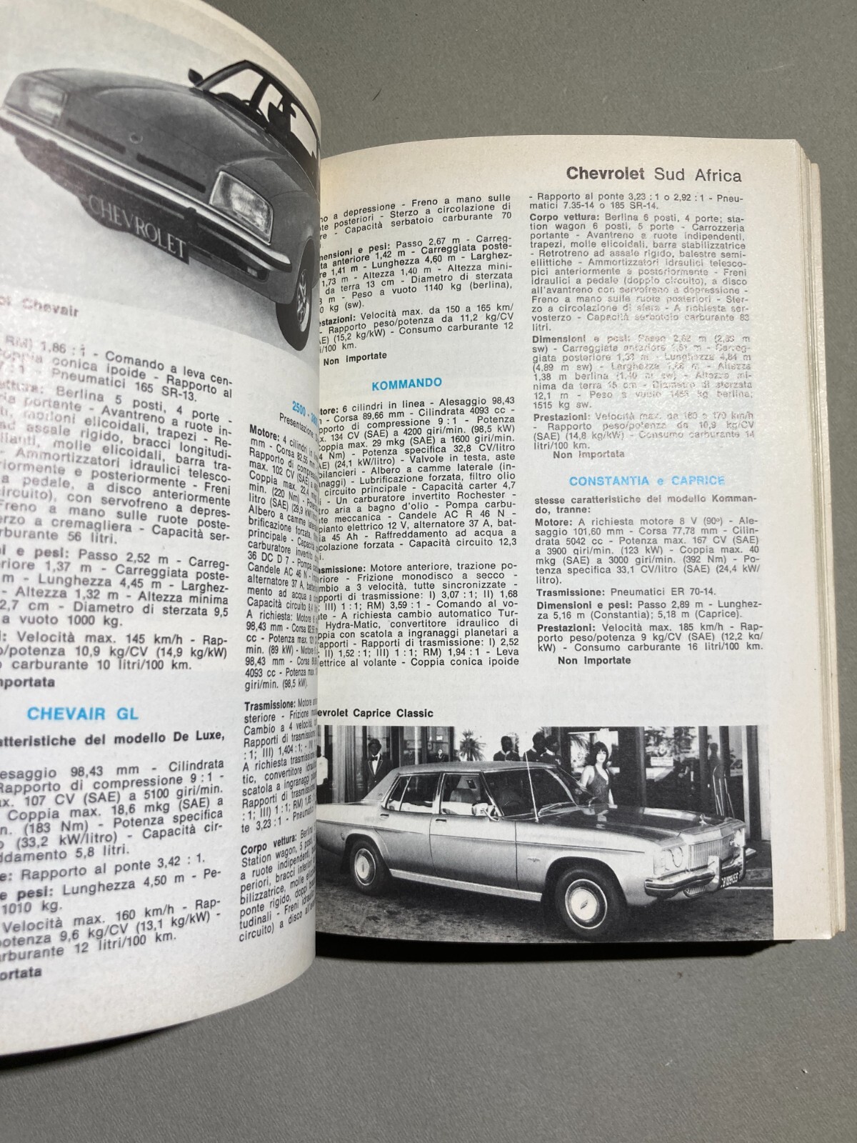 Automobili d'Epoca, Automobilismo, Ampio Catalogo Illustrato, Anni '70, Fiat, Ferrari