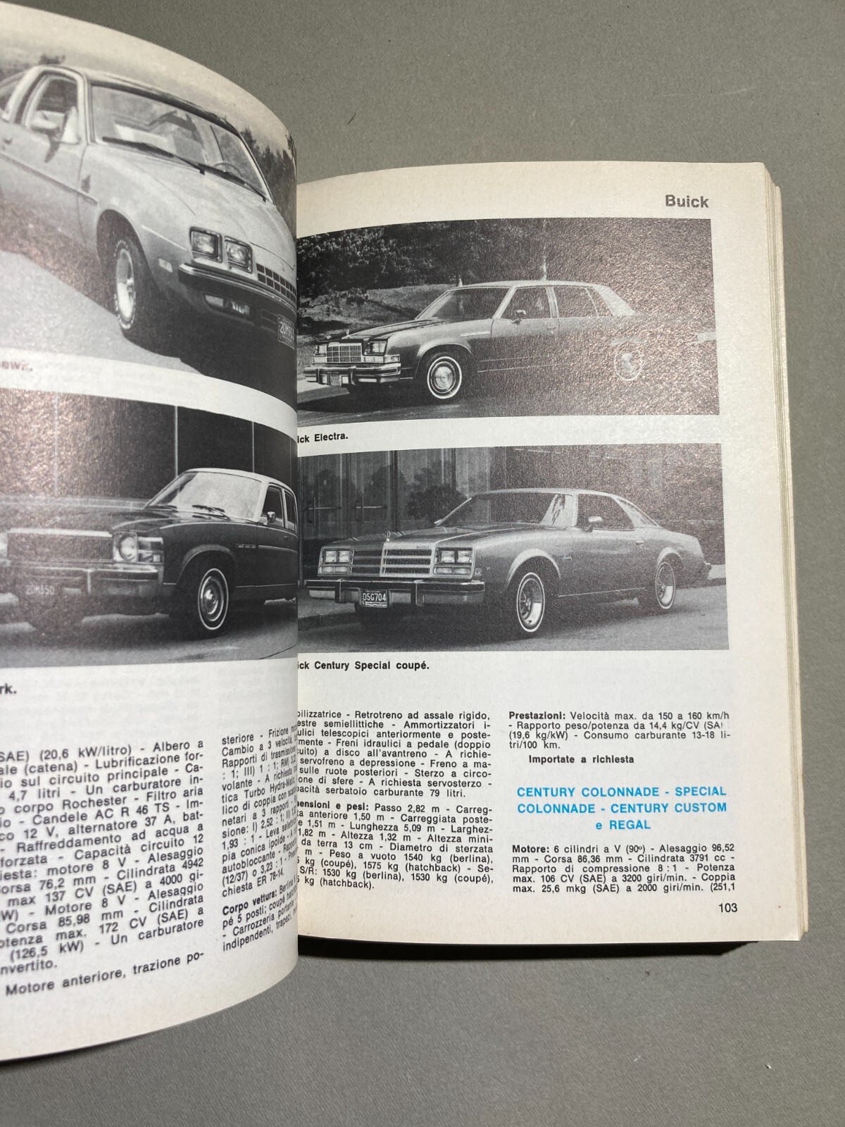 Automobili d'Epoca, Automobilismo, Ampio Catalogo Illustrato, Anni '70, Fiat, Ferrari