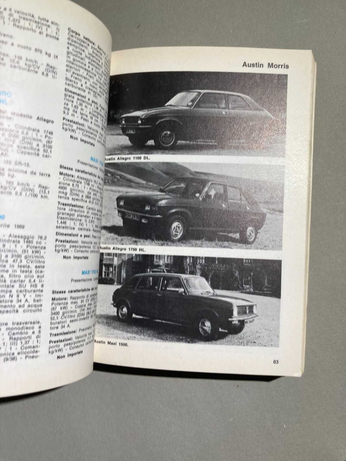 Automobili d'Epoca, Automobilismo, Ampio Catalogo Illustrato, Anni '70, Fiat, Ferrari