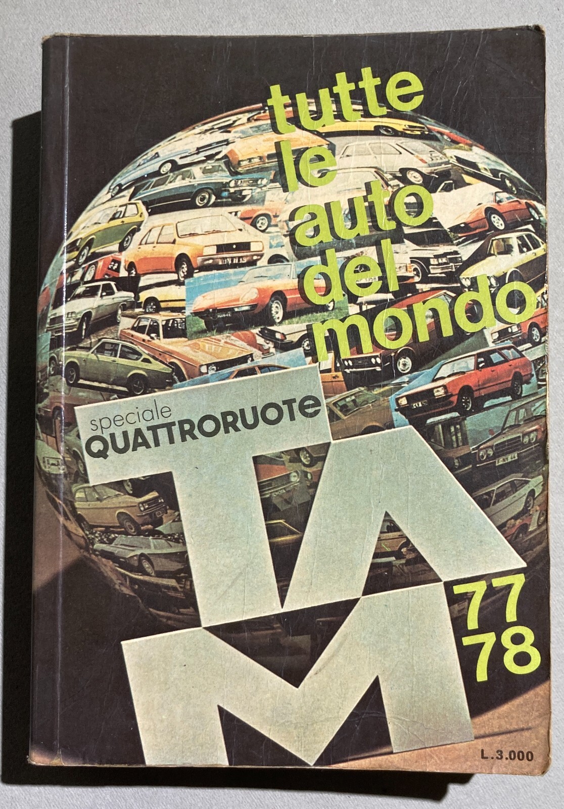 Automobili d'Epoca, Automobilismo, Ampio Catalogo Illustrato, Anni '70, Fiat, Ferrari