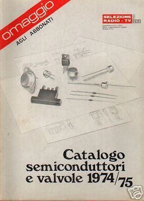 Elettrotecnica, Radio Televisione, Catalogo Valvole E Semiconduttori d'Epoca GBC