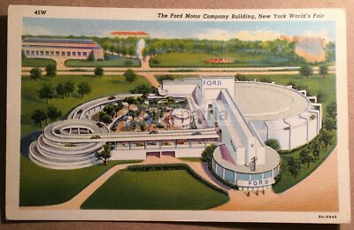 Motori Automobili: Padiglione Ford, Fiera Di New York, Architetto Kahn, Pubblicitaria