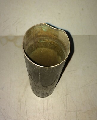 Vaso Scultura In Metallo Gallinaro, Design Anni '70