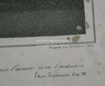Militaria: Ettore Fieramosca, Antica Litografia Napoletana, Giuseppe Simonetti, Salimbeni, 1836