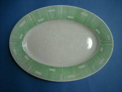 Piatto Ovale Decorato Richard