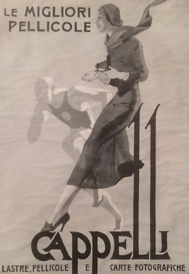 Fotografia Sportiva, Lastre Fotografiche Cappelli E Magnesia San Pellegrino, Stampa 1931