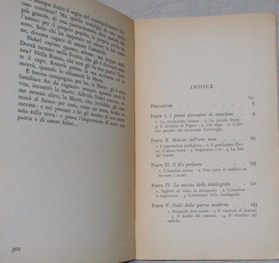 Scienza, Meccanica, Invenzioni: Morse, Nobel, Telegrafia, Scrittura, Dattilografia, 1942