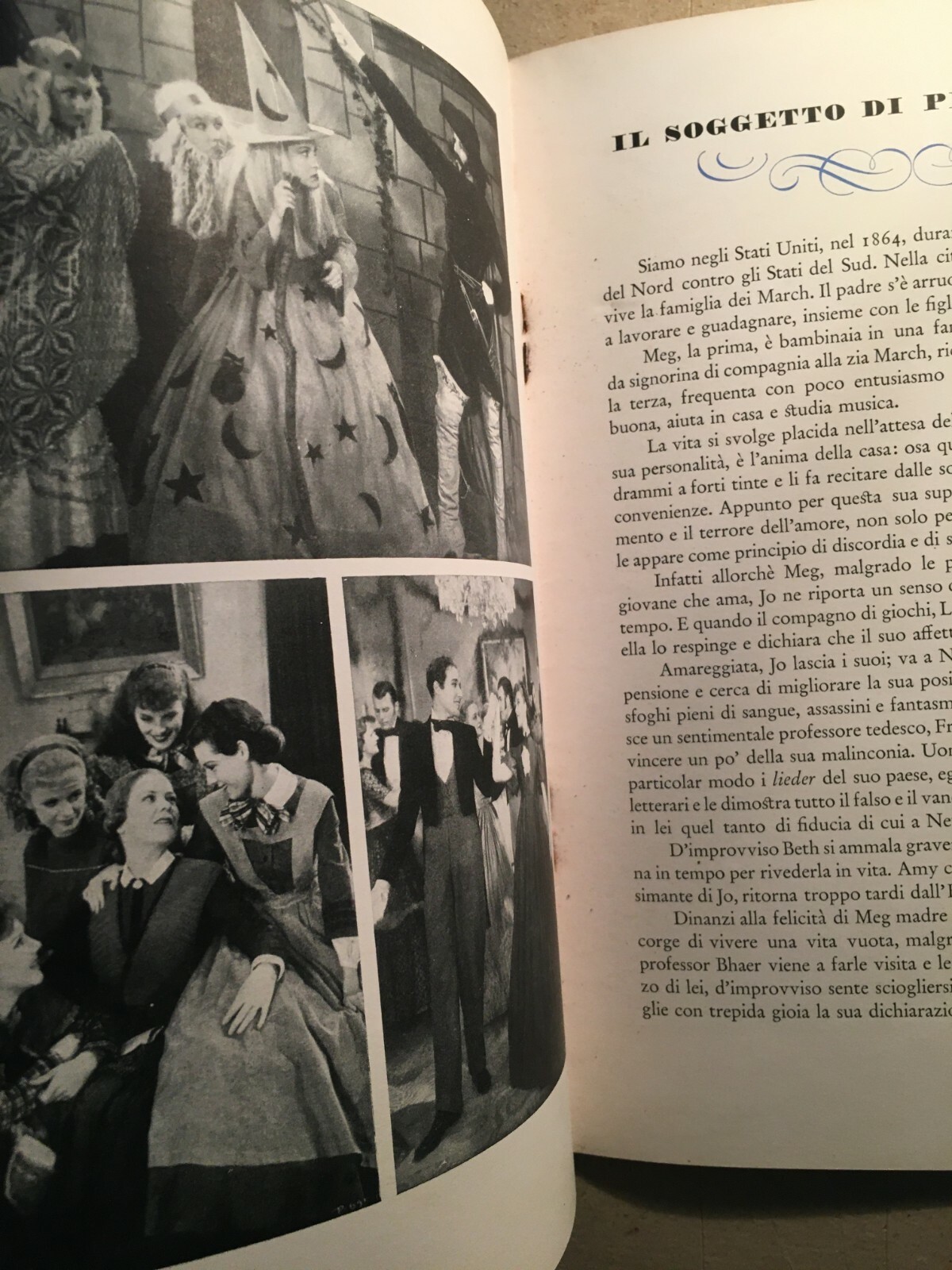 Venezia: Cinema   Little Women (Piccole Donne). Alcott, Hepburn, RKO Hollywood, Lux Torino