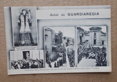 Molise, Campobasso, Guardiaregia: Festa Di S. Antonio Di Padova, Folklore E Veduta Animata