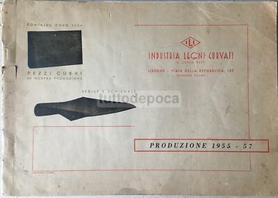 Modernariato Design Arredamenti Anni '50 Lissone, Catalogo Pubblicitario Carlo Ratti