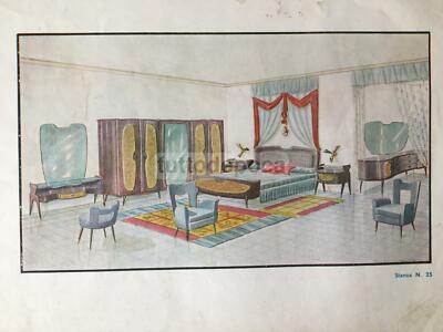 Modernariato Design Arredamenti Anni '50 Lissone, Catalogo Pubblicitario Carlo Ratti
