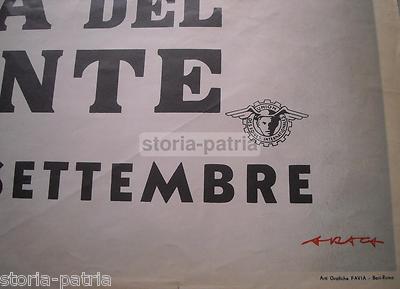 Puglia, Bari, Fiera Del Levante. Grande Manifesto Pubblicitario d'Epoca, ENIT, Stamperia Favia.