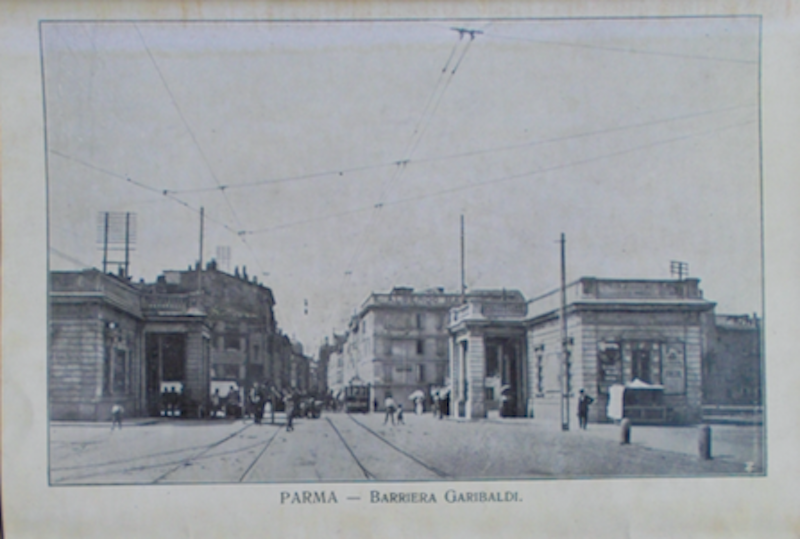 Parma, Albergo Marchesi: Ristorante Con Bagni E Luce Elettrica. Rara Stampa Pubblicitaria
