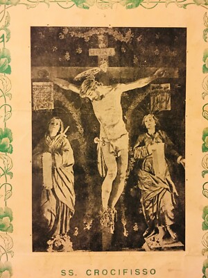 Stampa Popolare Devozionale: SS. Crocifisso Di Rutigliano, Bari