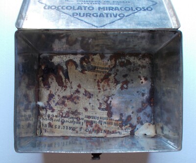 Scatola In Latta Magnesia La Miracolosa Del Dr. Giuseppe De Paolis