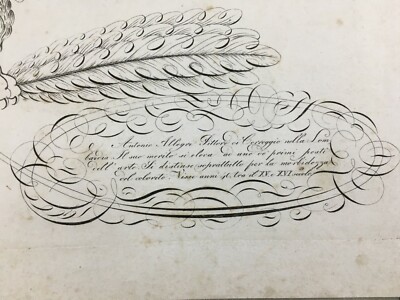 Calligrafia, Scrittura, Arte E Artisti: Michelangelo, Leonardo, Raffaello, Correggio XIX Secolo