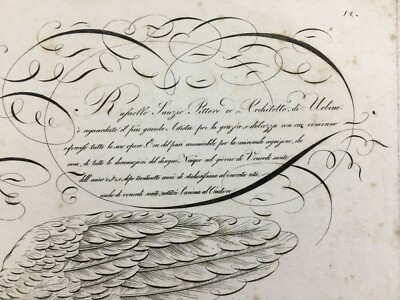 Calligrafia, Scrittura, Arte E Artisti: Michelangelo, Leonardo, Raffaello, Correggio XIX Secolo