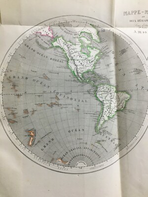 Antica Cartografia: Mappamondo, America, Asia, Oceania, Europa, Africa, Oceani, Laurens