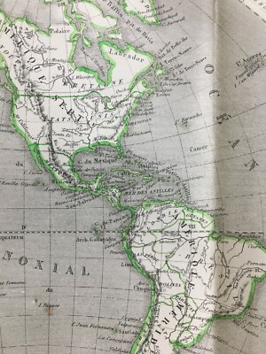 Antica Cartografia: Mappamondo, America, Asia, Oceania, Europa, Africa, Oceani, Laurens