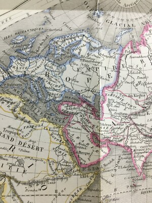 Antica Cartografia: Mappamondo, America, Asia, Oceania, Europa, Africa, Oceani, Laurens