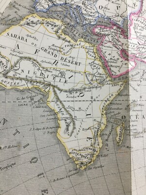 Antica Cartografia: Mappamondo, America, Asia, Oceania, Europa, Africa, Oceani, Laurens