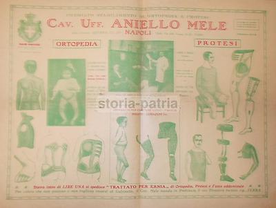 Medicina E Ortopedia: Catalogo Illustrato Aniello Mele, Napoli
