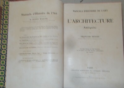 Architettura: Egitto, Mesopotamia, Egeo, Creta, Micene, Persia. Illustrato Da François Benoit