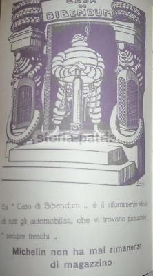 Gomme Pneumatici Michelin: Rara Rivista Pubblicitaria Con Vignette Artistiche, Milano E Svizzera