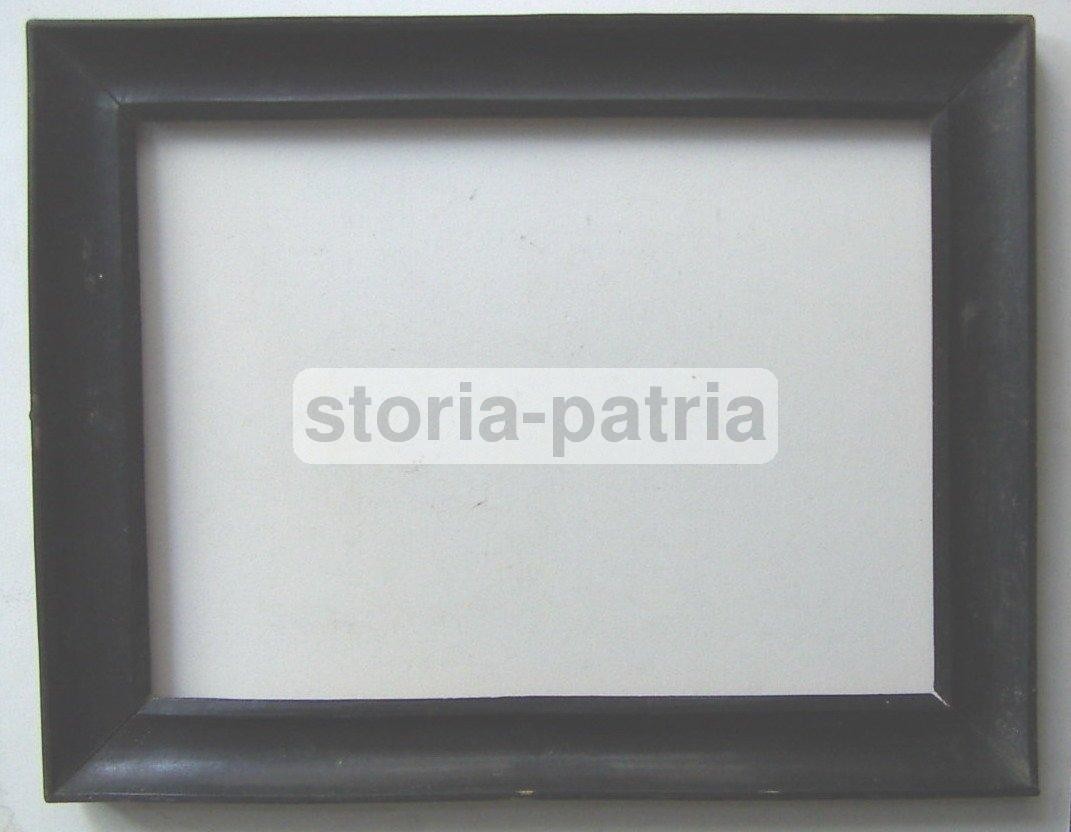 Antica Cornice In Legno Ebanizzato Per Opere d'Arte