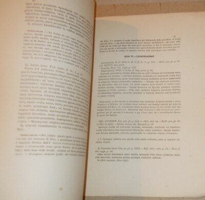 Storia Naturale Botanica: Sicilia   Todaro. Antica Edizione, Palermo, Lao, 1866