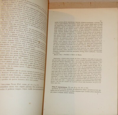 Storia Naturale Botanica: Sicilia   Todaro. Antica Edizione, Palermo, Lao, 1866